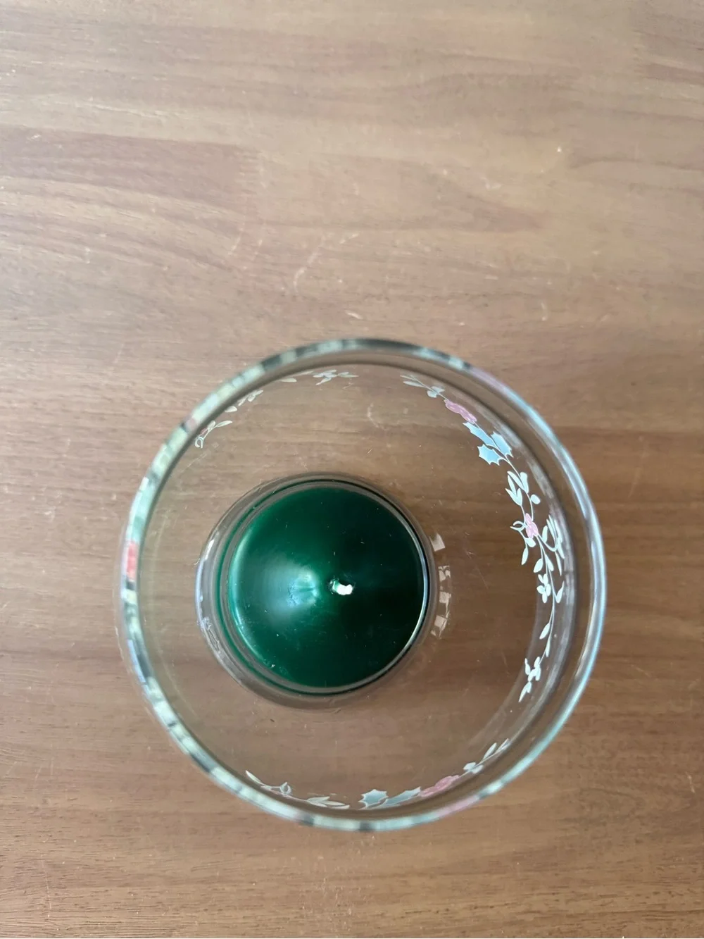 Pfaltzgraff clear glass